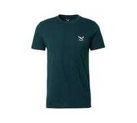 Iriedaily T-Shirt vert foncé / blanc, Taille M