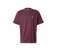 Iriedaily T-Shirt 'What The Duck' orange / lie de vin / noir / blanc, Taille L