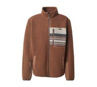Iriedaily Veste en polaire 'Wonderer Track' beige / marron / pétrole / bourgogne, Taille M
