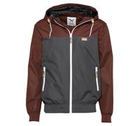 Iriedaily Veste mi-saison 'Auf Deck' chocolat / gris foncé, Taille XS