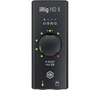 IK Multimedia iRig HD X - Interface audio compacte 24 bits/96 kHz pour guitare ou basse - Connexion directe à l'iPhone ou l'iPad et au Mac/PC