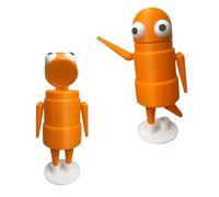 IRILXGAY Figurine Jouet, Mini Personnage De Dessin Animé, Motif Coloré, Maison, Bureau, Voiture, DéCoration De GâTeau d'anniversaire, Cadeau Surprise