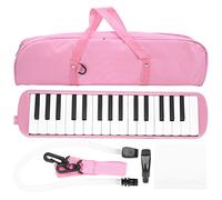 IRIN Melodica, 32 Touches IRIN Melodica avec Sac Instrument de Musique à Vent 32 Touches adapté au Sac D'entraînement Débutant (Rose)