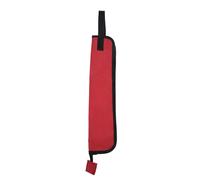 IRIN Sac de rangement pour baguettes de batterie à suspendre, sac à main portable avec poignée (rouge)