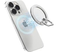 iRing Handyring support finger - Handyring Compatible Magsafe - Rotation 360 degrés - Fonction d'inclinaison 180 degrés - Céramique blanche