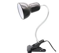 IRIRI Reptile Heat Lamp Fixture, Clip - on with Flexible Gooseneck, 360° Rotation, for Reptile Tank Heating & Lighting(Basic Switch)