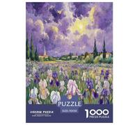 Iris 1000 Pièces Puzzle pour Adultes Jeux De Défi Familial Divertissement Apaisant Entraîner La Mémoire du Cerveau pour Adultes Et Enfants De 14 Ans Et Plus 70x50cm/1000pcs