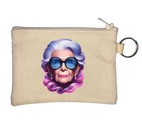 Iris Apfel Porte-monnaie Beige