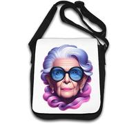 Iris Apfel Sac à bandoulière Blanc