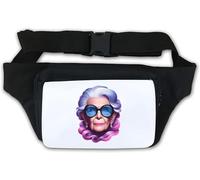 Iris Apfel Sac banane Blanc