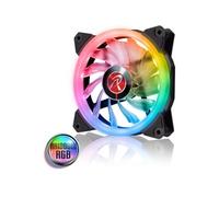 Raijintek Compatible Iris 14 Rainbow RGB LED-Lüfter, 2er Set INKL. Controller - 140mm