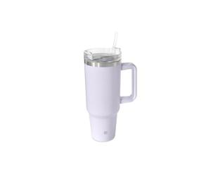 IRIS BARCELONA MUG ISOTHERME AVEC PAILLE, Bluesky