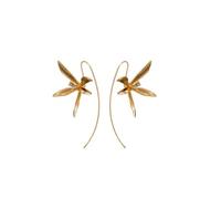 Iris Fleur Boucles D'oreilles Mode Cent Boucles D'oreilles de haut niveau sens des boucles d'oreilles-gold