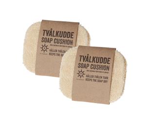 Iris Hantverk Coussins à savon Iris hantverk Lot de 2 Loofah