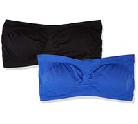 Iris & Lilly Seamfree Crochet Soutien-Gorge sans Bretelles Femme (Lot de 2)