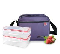 Iris Lunchbag Classic, Polyester, Lilas, Unique