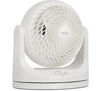 Iris Ohyama, Woozoo, Ventilateur de Table, 23m², Ventilateur de Bureau, Blanc, 3 Vitesses, Silencieux, Oscillation, Pour Chambre, Salon, Cuisine, Circulateur d'Air, Rafraîchissant, Puissant, PCF-MKM18