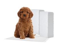 Iris Ohyama, Tapis d'entraînement pour chiots, avec 5 couches de protection anti-fuite, tapis d'incontinence super absorbant, pour chiens et chiots de 10 kg maximum - Pet Pad NS-100R, Blanc