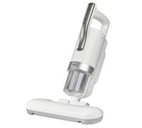 Iris Ohyama, Woozoo Aspirateur anti-acariens/allergènes, 600W, 14000 alternances/minute, Filtre HEPA H13 99.95%, Pour matelas, canapés et autres tissus - Power Quilt Cleaner IC-FAC4 - Blanc