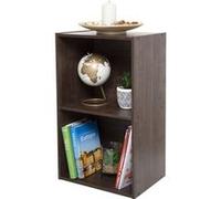 Iris Ohyama, Bibliothèque, Meuble de bureau avec 2 étagères- CX-2FN - Marron Marron G