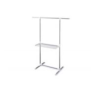 Iris Ohyama, Etendoir à linge, Séchoir, largeur 78-120 cm, hauteur 90-150 cm, H-78SH, Blanc, L54 x P78 x H90 cm