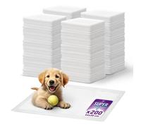 Iris Ohyama, Lot de 200 Alaises Pour Chien Jetable 44x30 Tapis Educateur pour Chiot, 5 Couches