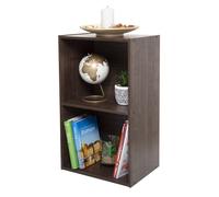 Iris Ohyama, Meuble, Étagère de bureau, Bibliothèque, Modulable, Solide - CX-2FN - Marron - L29.7 x P42 x H69.2 cm