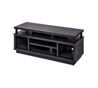 Iris Ohyama, Meuble TV, Meuble tele, Banc TV, Ecran jusqu'à 43 pouces - OTS-100M - Chêne noir - L38 x P100 x H41.5 cm