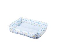 Iris Ohyama, Panier thermique, Rembourré, Rebord, pour chat & petit chien - Pet Bed Sofa - PCSB-20L, Pois