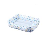Iris Ohyama, Panier thermique, Rembourré, Rebord, pour chat & petit chien - Pet Bed Sofa - PCSB-20M, Pois