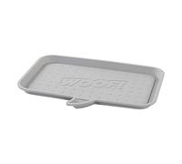 Iris Ohyama, Plateau Égouttoir à Bord Surélevé Multi-Usagers Gamelle Animaux/Chaussures/Pots de Fleurs PFT-450P pour Chat