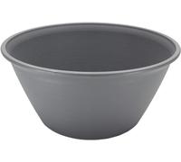 Iris Ohyama, Pot pour plantes Jardinière ronde avec système de drainage/réservation de l'eau pour le jardinage - Round Plant Pot 450, Gris