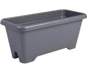 Iris Ohyama, Pot pour Plantes Jardinière Suspendue avec système de Drainage de l'eau pour Le Jardinage - Air Planter 600, Gris