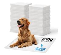 Iris Ohyama, Tapis d'éducation et dressage, pour chiens et chiots de 15 kg maximum, NS-100SQW, Blanc