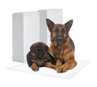 Iris Ohyama Tapis d'éducation et dressage pour chiens et chiots de 25 kg maximum NS-100DW Blanc