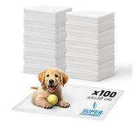 Iris Ohyama Tapis d'éducation et dressage pour chiens et chiots de 3 kg maximum NS-100R Blanc