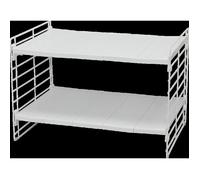 Iris Ohyama, Tour de rangement, Organisateur plastique, 3 tiroirs de 15 L- DC-303 - Blanc - L40 x P29 x H61.5 cm