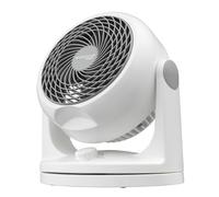 Iris Ohyama, Ventilateur Silencieux de Bureau avec Oscillation - Woozoo - HD18, Plastique, Blanc, 34 W, 23 m², 29 x 19 x 31 cm 530376