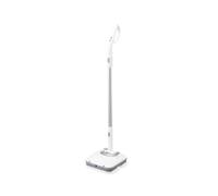 Iris Ohyama, Woozoo Nettoyeur sol/balai serpillère électrique sans fil, 900 vibr/min, Autonomie 70 min, Multidirectionnel, Pour tous types de sols - Cordless Rechargeable Electric Mop IC-M01 - Blanc