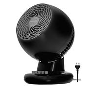 Iris Ohyama - Ventilateur puissant et silencieux avec oscillation - Woozoo PCF-M15 Noir -33W. 13 m². 22 x 20 x 30 cm Noir