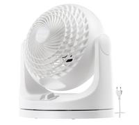 Ventilateur de table silencieux Woozoo - IRIS OHYAMA - PCF-MKM18 - Mode brise - Blanc - 3 vitesses