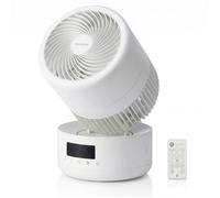 Iris Ohyama, Woozoo Ventilateur de Table, Silencieux, Oscillation Multidirectionnelle,Puissant, Blanc, 8 Vitesses, PCF-CD15TECA