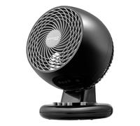 Iris Ohyama - Ventilateur puissant et silencieux avec oscillation - Woozoo PCF-M18 Noir - 23 m². 25 x 22.8 x 33.5 cm Noir
