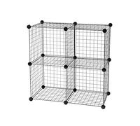 Iris Rayonnage de Sol emboîtable pour Charges Lourdes, 3 Cubes, 531139