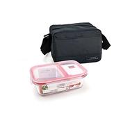 IRIS - Real Lunchbag 2 in 1 cont. en verre noir
