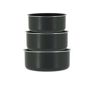 IRIS Série de 3 Casseroles amovibles revêtues + poignée Induction Menastyl SC