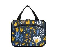 Iris Trousse de toilette de voyage à suspendre avec crochet, trousse de maquillage lavable pour voyage, camping, estuche para brochas maquillaje L