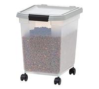 IRIS USA, Inc. 500086 Récipient hermétique pour nourriture pour animaux domestiques, gris 32,5 l