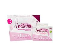 Irisana 72.Ir43 Lot de 5 sacs stérilisateurs pour micro-ondes Blanc