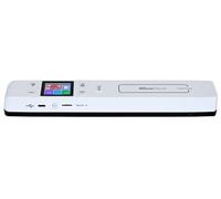I.R.I.S. Scanner IRIScan Book 7 Dyslexic A4 Numérisation vers Word, PDF, XLS Carte SD USB Blanc